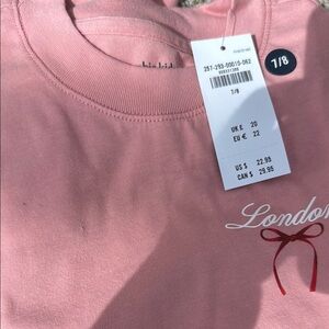Pink London Graphic T-Shirt
